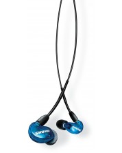 Slušalice s mikrofonom Shure - SE215 Pro SP, plave -1