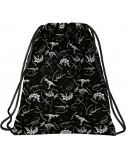 Sportska torba Derform BackUp - Black dinosaurs -1