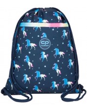 Sportska torba Cool Pack Blue Unicorn - Vert, za djevojku