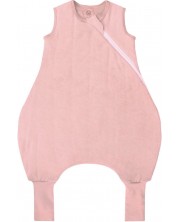 Vreća za spavanje s nogicama Bio Baby - Od organskog pamuka, 2,5 Tog, 70 cm, 6-12 m, roza -1