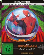 Spider-Man: Far From Home, Steelbook (4K UHD + 3D Blu-Ray)   -1