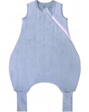 Vreća za spavanje s nogicama Bio Baby - Od organskog pamuka, 2,5 Tog, 70 cm, 6-12 m, plava -1