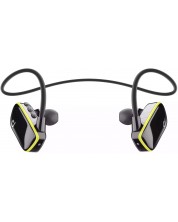 Sportske bežične slušalice Cellularline - Flipper, crno/žute -1