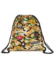 Sportska torba s vezama Cool Pack Spring - Camo Desert Badges