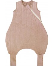 Vreća za spavanje s nogicama Bio Baby - Od organskog pamuka, 2,5 Tog, 70 cm, 6-12 m, bež -1