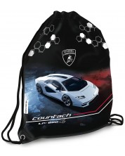 Sportska torba Ars Una Lamborghini - Bijeli auto -1