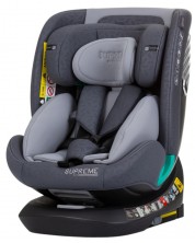 Autosjedalica Chipolino - Supreme, 360°, IsoFix, i-Size, 40-150 cm, granit -1