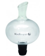 Stakleni mini dekanter Vin Bouquet - 2 u 1 -1