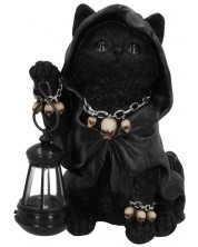 Kipić Nemesis Now Adult: Gothic - Reaper's Feline Lantern, 18 cm -1