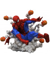 Figurica Diamond Select Marvel: Spider-Man - Pumkin Bomb, 16 cm