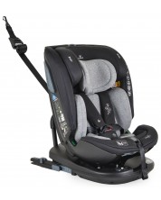 Autosjedalica Cangaroo - Gravity, 360°, i-Size, с IsoFix , 40-150 cm, siva