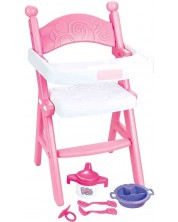 Stolica za hranjenje za lutke Ocie - Baby Seat, ružičasta