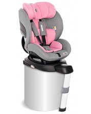 Autosjedalica Lorelli - IsoFix, i-Size, 40-105 cm, Pink & Grey -1