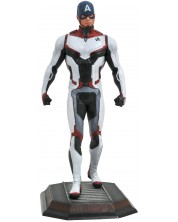 Figurica Diamond Select Marvel: Avengers - Captain America (Team Suit), 23 cm -1