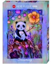 Slagalica Heye od 1000 dijelova - Panda drijema, Jeremiah Ketner -1