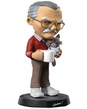 Kipić Iron Studios Icons: Stan Lee - Stan Lee with Grumpy Cat, 14 cm -1