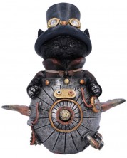 Kipić Nemesis Now Adult: Steampunk - Feline Invention, 14 cm -1