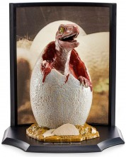 Kipić The Noble Collection Movies: Jurassic Park - Raptor Egg (Life Finds A Way) (30th Anniversary), 12 cm