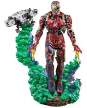 Kipić Iron Studios Marvel: Spider-Man - Illusion Iron Man (Deluxe Art Scale), 21 cm