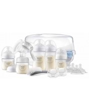 Početni set Philips Avent Natural Response - S ručnom pumpicom za grudi Natural Motion -1