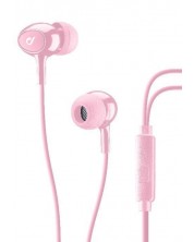 Slušalice s mikrofonom AQL - Acoustic, ružičaste -1