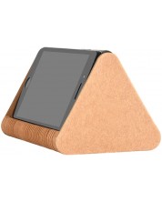 Stalak za telefon/tablet Stretchy - Piramida, smeđi -1