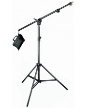 Stativ s poprečnom ručkom Manfrotto - Combi-Boom Stand 420B, Black -1