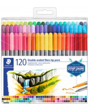 Dvostruki flomasteri u boji Staedtler Design Journey - 120 boja