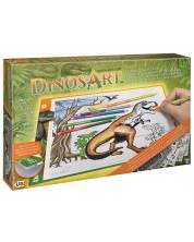 Svjetleća podloga za crtanje i kopiranje DinosArt - Dinosauri -1