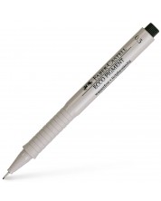 Fineliner flomaster Faber-Castell Ecco-Pigment - 0.3 mm, crni