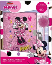 Tajni dnevnik Disney - Minnie,  sa šljokicama i olovkom -1