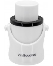 Čep za šampanjac s pumpom 2 u 1 Vin Bouquet - VB FIT 1159, bijeli