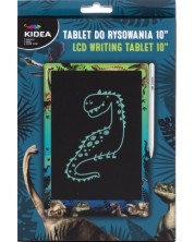 Tablet za crtanje Kidea - LCD zaslon, 10'', dinosaura