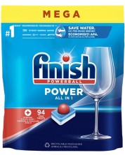 Tablete za perilicu posuđa Finish - Power All in 1, Mega, 94 komada -1