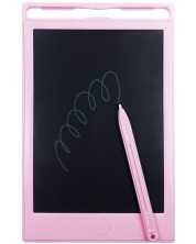 Tablet za crtanje Kidea - LCD zaslon, rozi -1