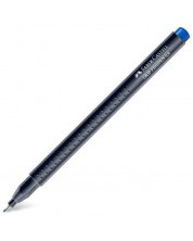 Fineliner flomaster Faber-Castell Grip - Plavi, 0.4 mm