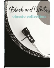 Bilježnica Black&White - Classics, А4, 60 listova, široki redovi, asortiman