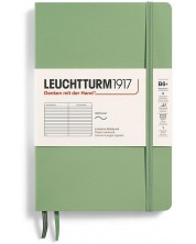 Rokovnik Leuchtturm1917 Paperback - B6+, svijetlozeleni, linirani, meki uvez -1