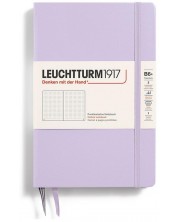 Rokovnik Leuchtturm1917 Paperback - B6+, ljubičasti, točkaste stranice, tvrdi uvez