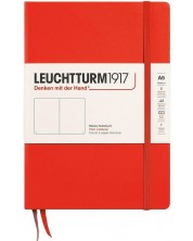 Bilježnica Leuchtturm1917 New Colours - A5, bijele stranice, Lobster, tvrdi uvez -1