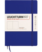 Bilježnica Leuchtturm1917 New Colours - A5, bijele stranice, Ink, tvrdi uvez