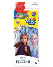 Tempera boje Colorino Disney - Frozen II, 12 boja, 12 ml
