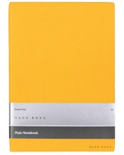 Bilježnica Hugo Boss Essential Storyline - B5, bijeli listovi, žuta