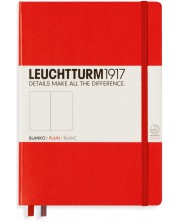 Bilježnica Leuchtturm1917 - А5, bijele stranice, Red