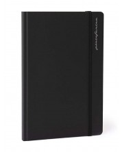 Bilježnica Pininfarina Notes - crna, stranice u redovima