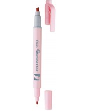 Tekst marker Pentel Illumina Flex - ružičasti