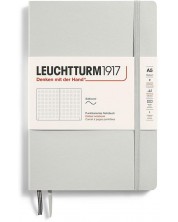 Rokovnik Leuchtturm1917 Natural Colors - A5, siva, točkaste stranice, meki uvez -1