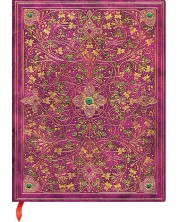 Bilježnica Paperblanks Diamond Jubilee - 18 x 23 cm, 72 lista, sa širokim redovima