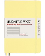 Bilježnica Leuchtturm1917 - Medium A5, stranice u redovima, Vanilla