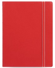 Bilježnica Filofax A5 - Classic, crvena